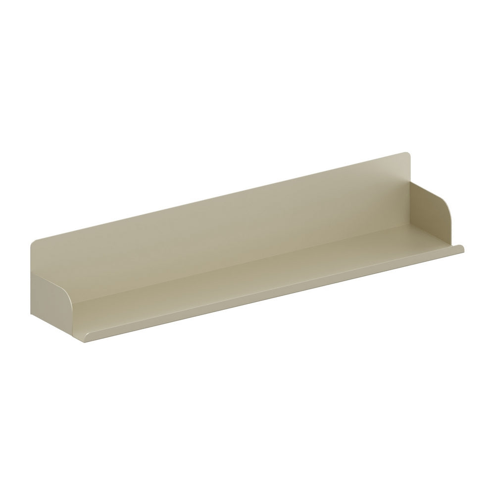 Mensola da muro in metallo 70x15x12cm avorio - Pop
