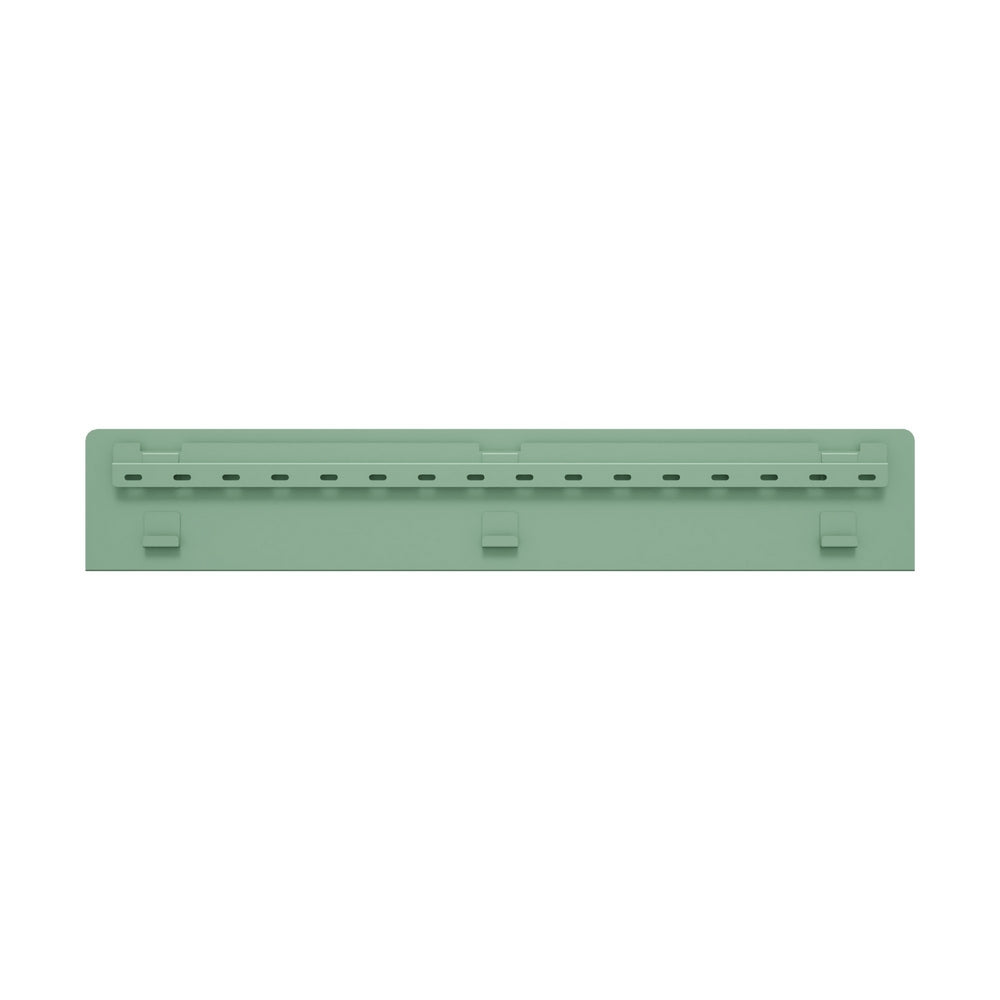 Mensola da parete in metallo 70x15x12cm verde salvia - Pop