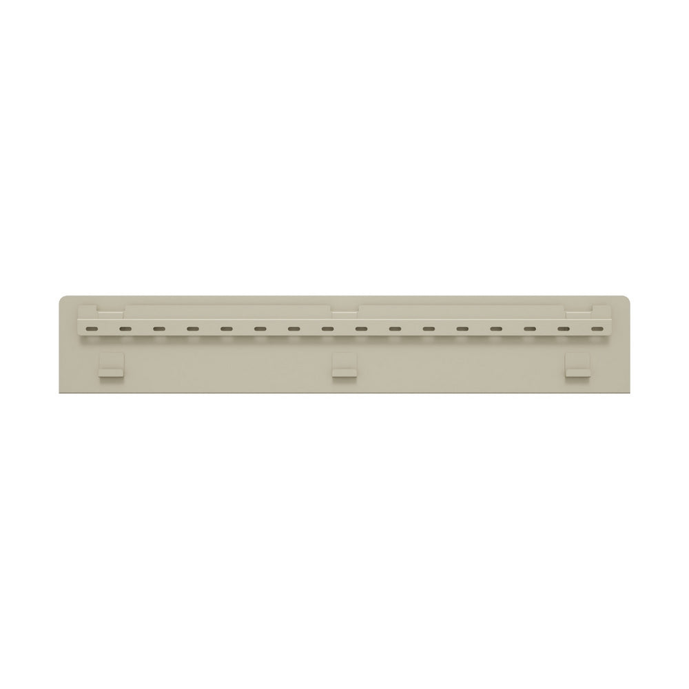 Mensola da muro in metallo 70x15x12cm avorio - Pop